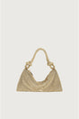 HERA NANO RHINESTONE SHOULDER BAG - SAND DOLLAR