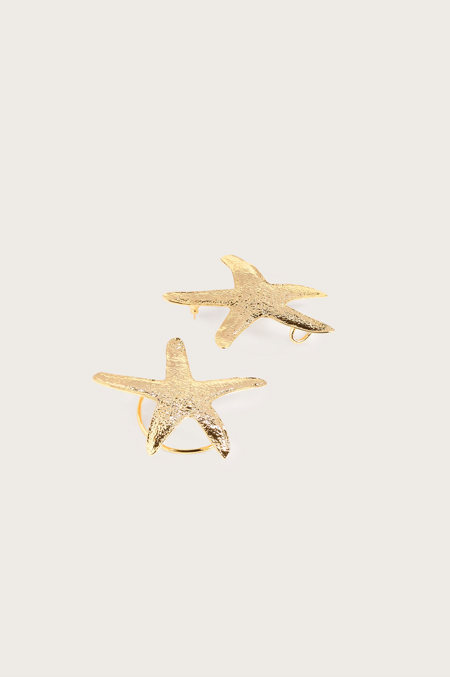 ARIELLA EARRING - SHINY BRASS