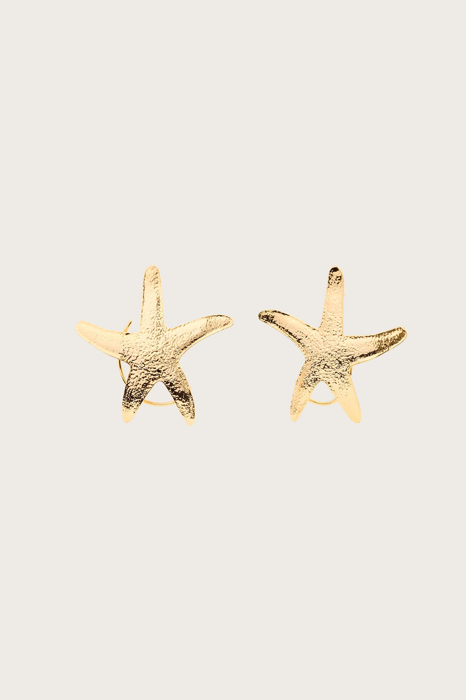 ARIELLA EARRING - SHINY BRASS