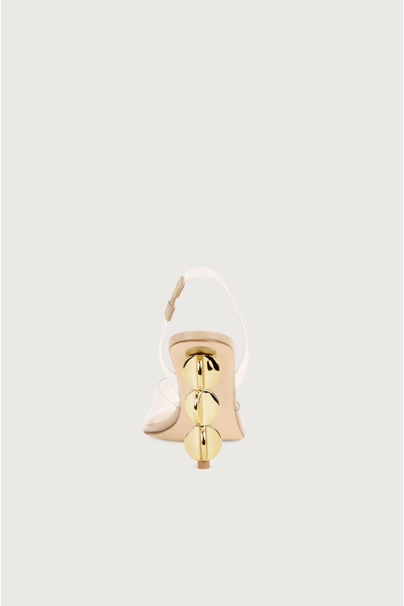 GEMMA SLING BACK - CLEAR
