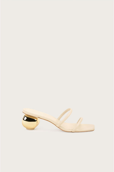 Buy Cult Gaia Zadie 95mm Strappy Sandals - White At 30% Off | Editorialist