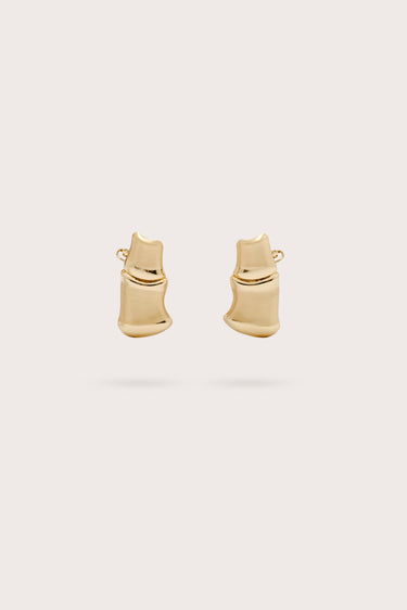 BAMBINA EARRING - BRUSHED BRASS | BAMBINA EARRING - BRUSHED BRASS