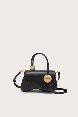 KAZIA NANO CROSSBODY BAG - BLACK