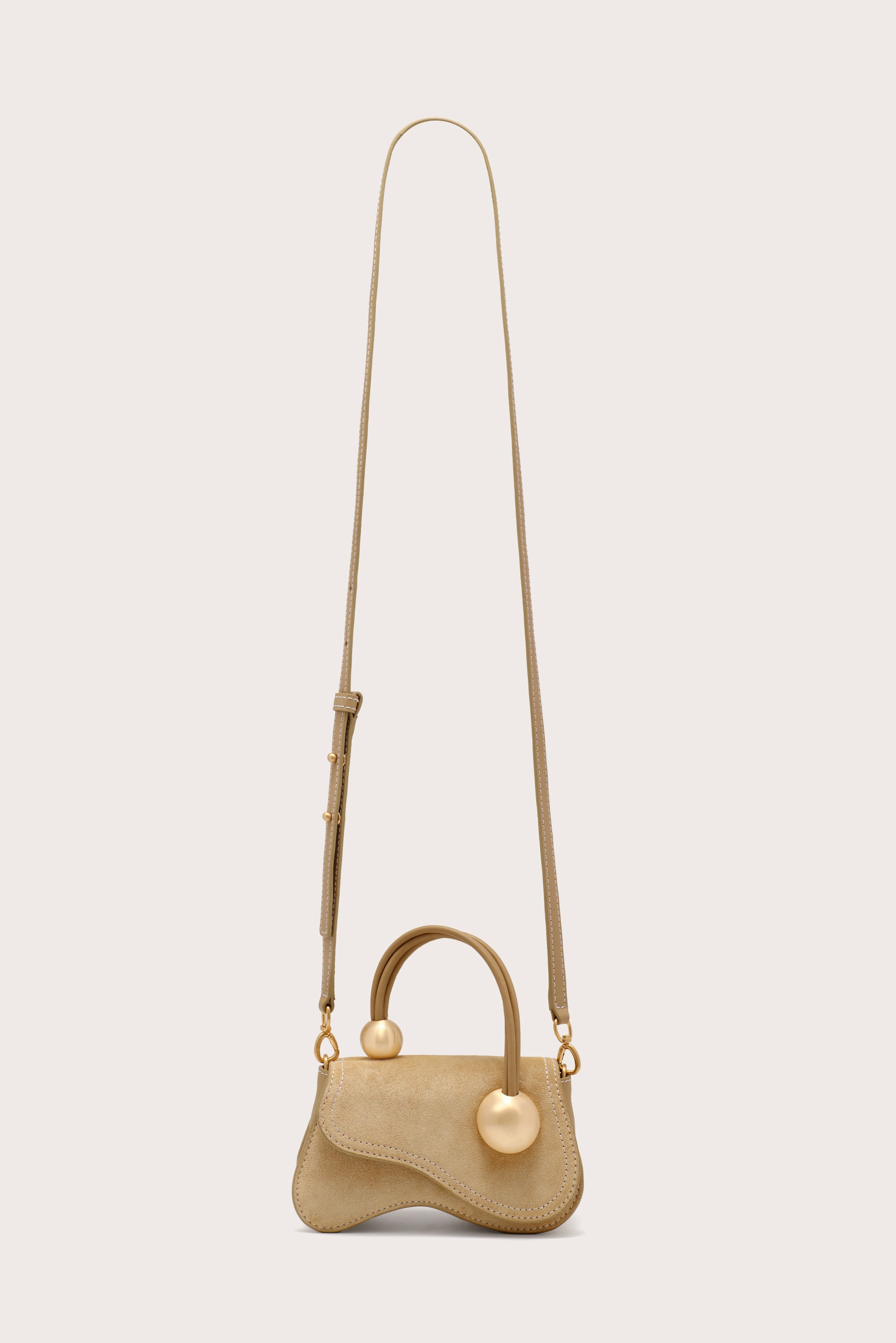 KAZIA NANO CROSSBODY BAG - SAND DOLLAR