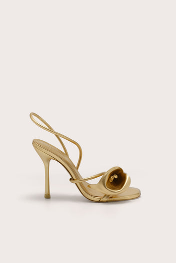 Cult Gaia Maya Sandal in Brass