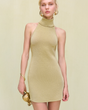 KAYLILAH KNIT DRESS - GOLD