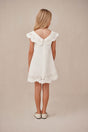 KIDS FRIDLI DRESS - OFF WHITE