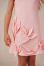 KIDS WISTERIA DRESS - PETAL PINK