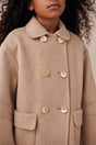 KIDS TULI REVERISBLE COAT - TAUPE