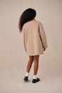 KIDS TULI REVERISBLE COAT - TAUPE