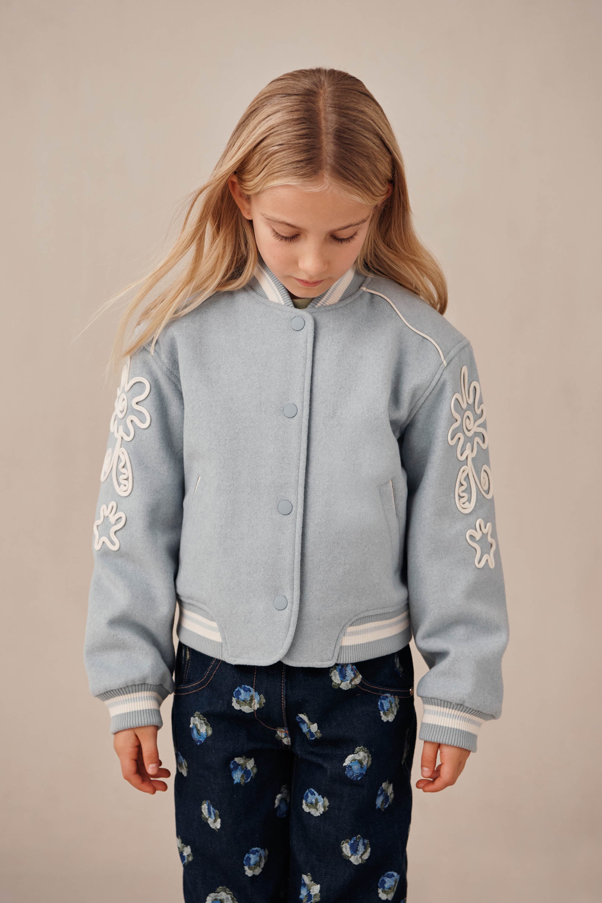 KIDS CALMA JACKET - DUSTY BREEZE