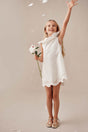 KIDS FRIDLI DRESS - OFF WHITE