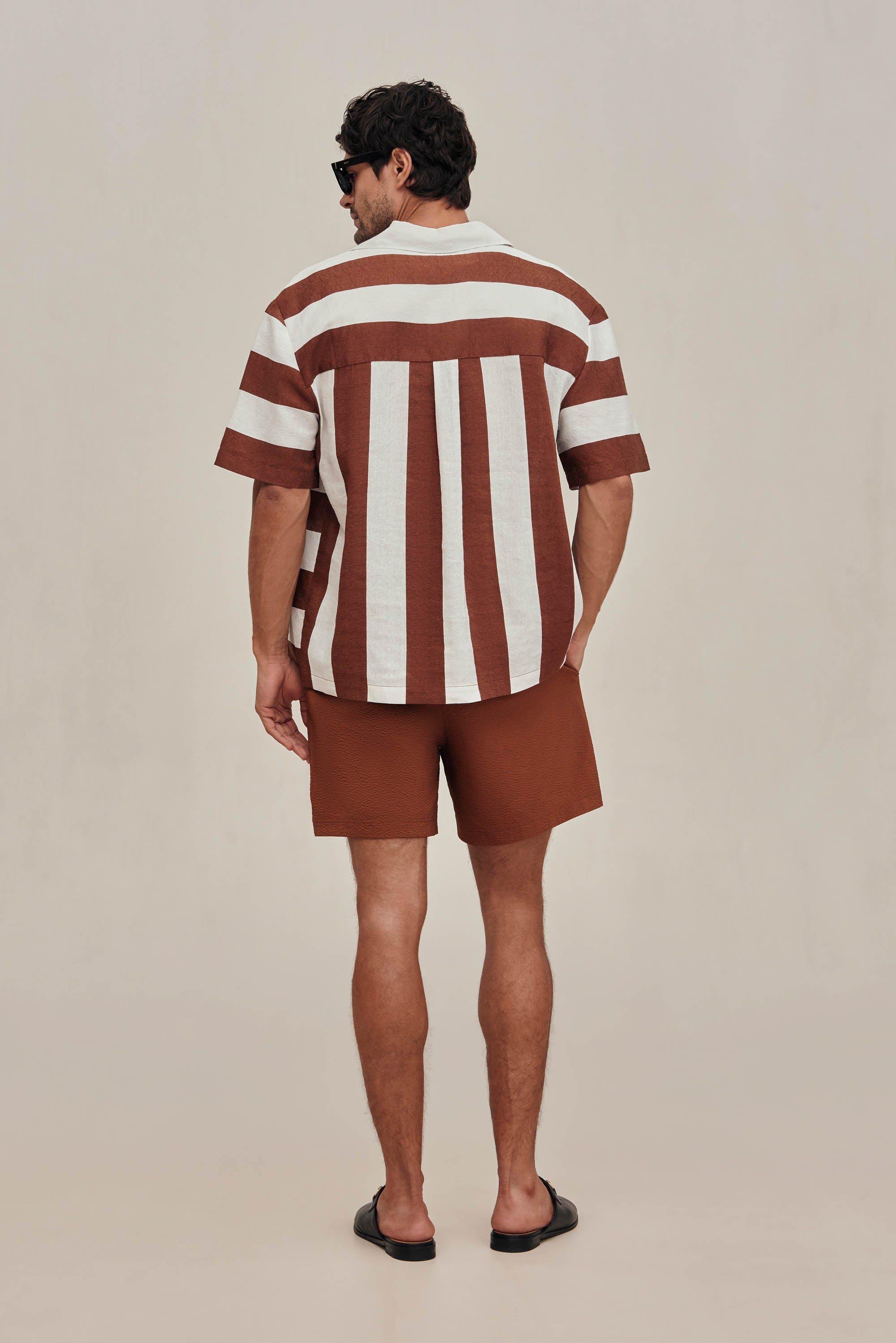 NICCO SHORT - SADDLE