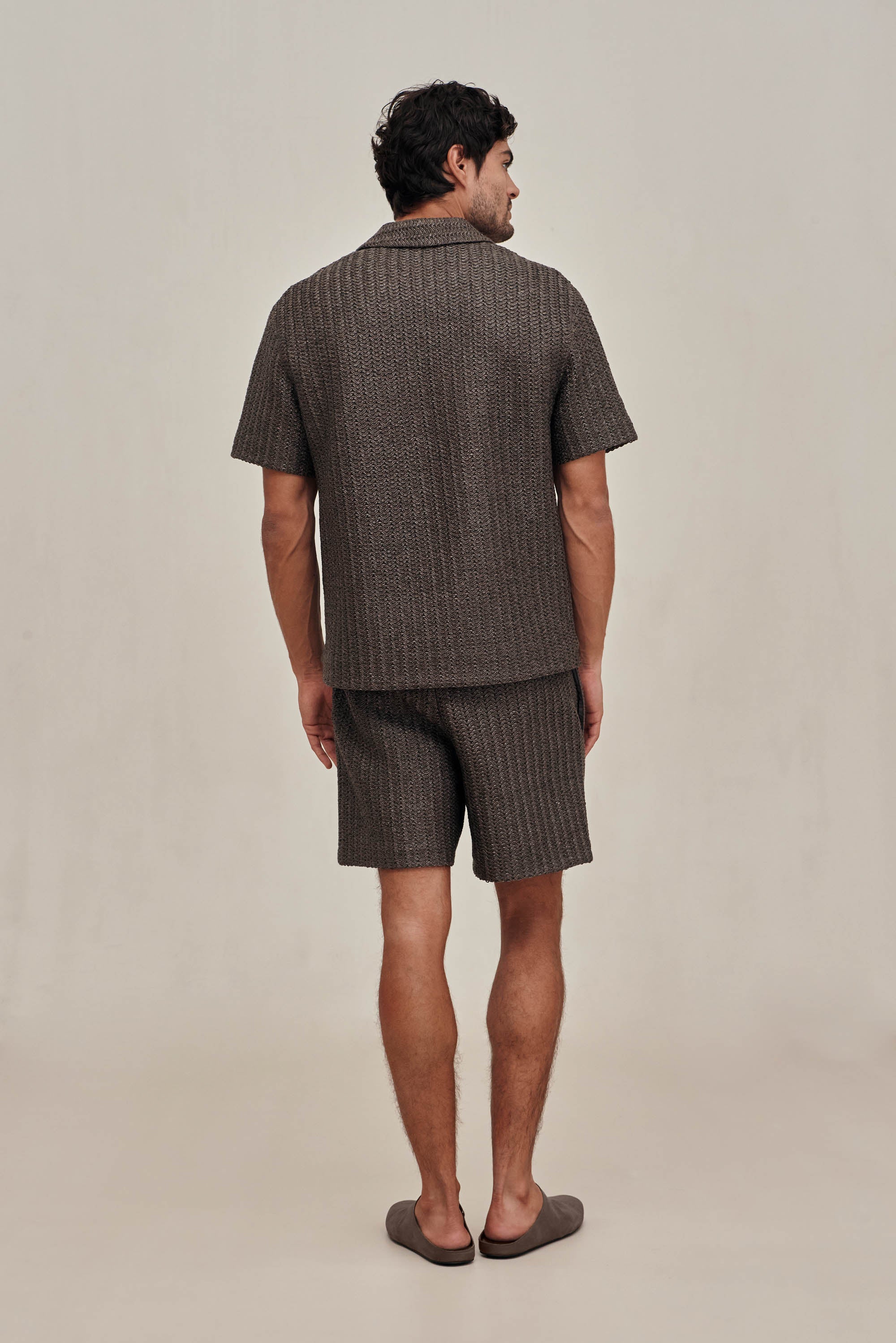 LORENZO SHIRT - DUSTY JAVA