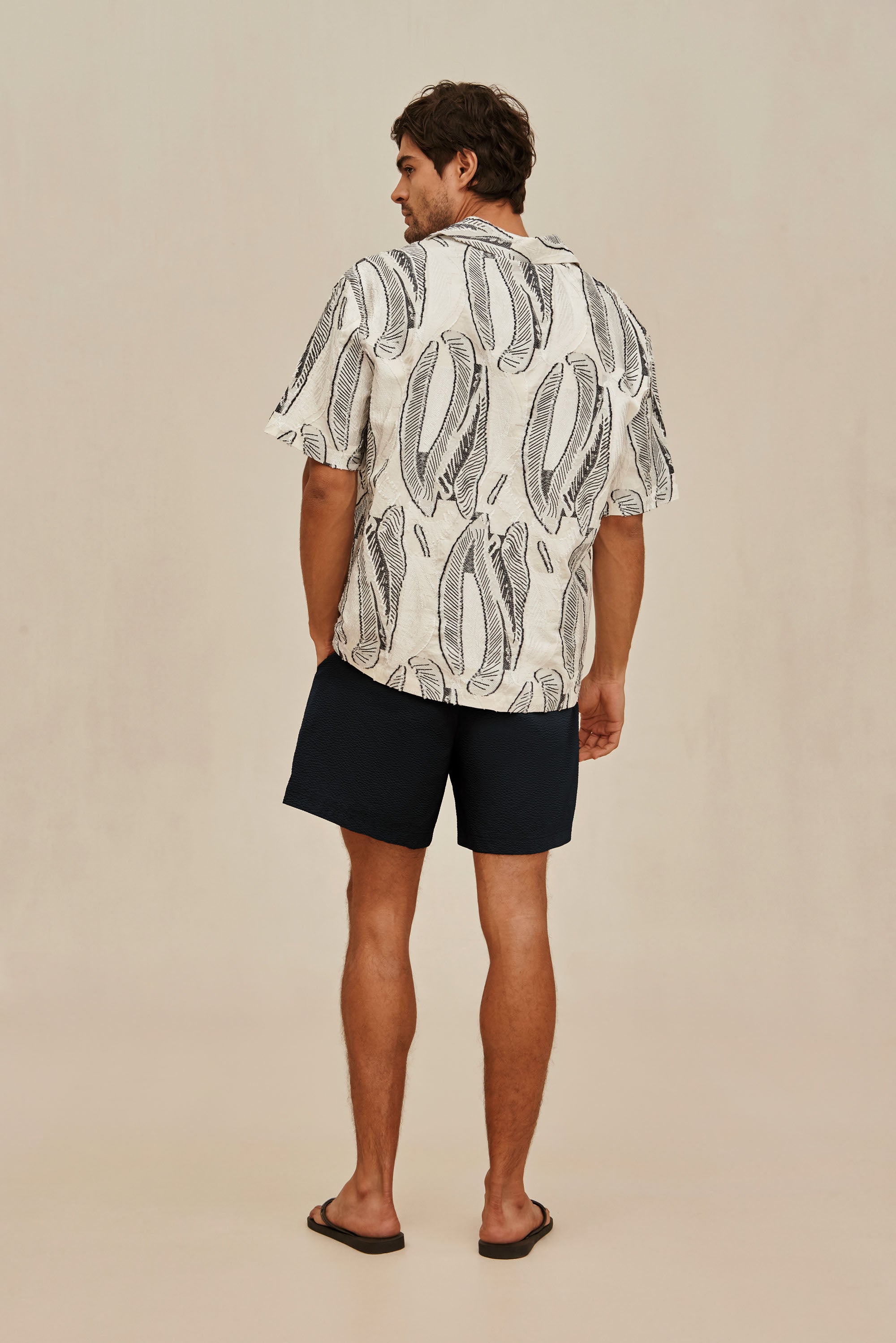 NICCO SWIM SHORT - DEEP LAKE