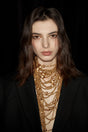 EDIE NECKLACE - BRUSHED BRASS