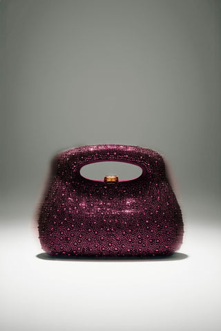 MIMI RHINESTONE BAG - CHIANTI