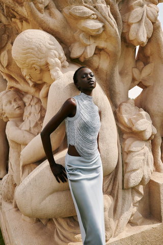 TARAJI TOP - CELADON