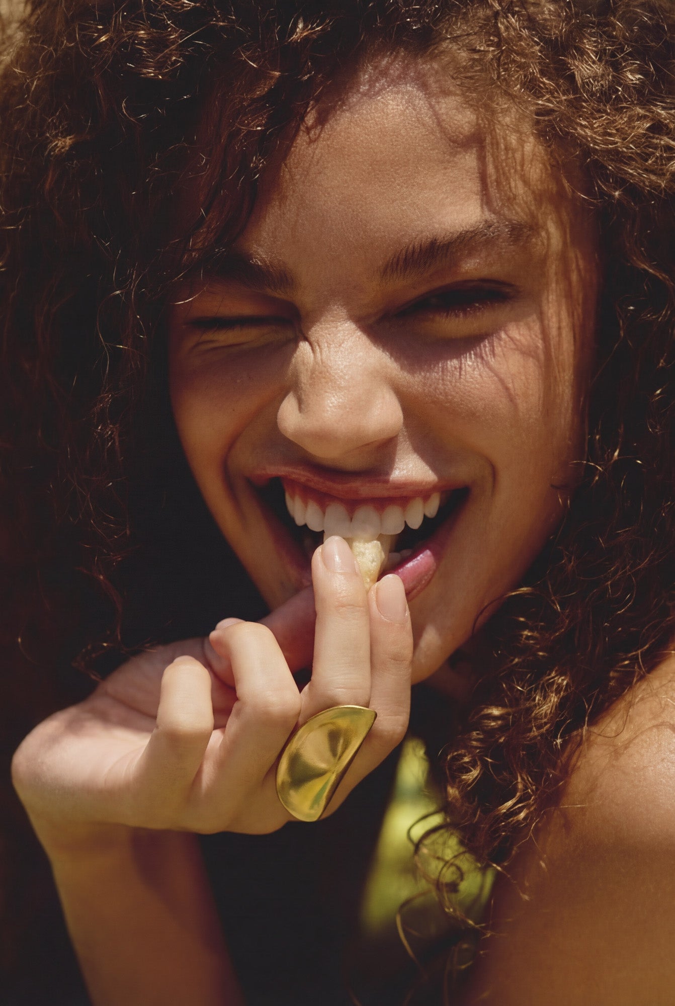 TAZIA RING - ANTIQUE BRASS – CULT GAIA