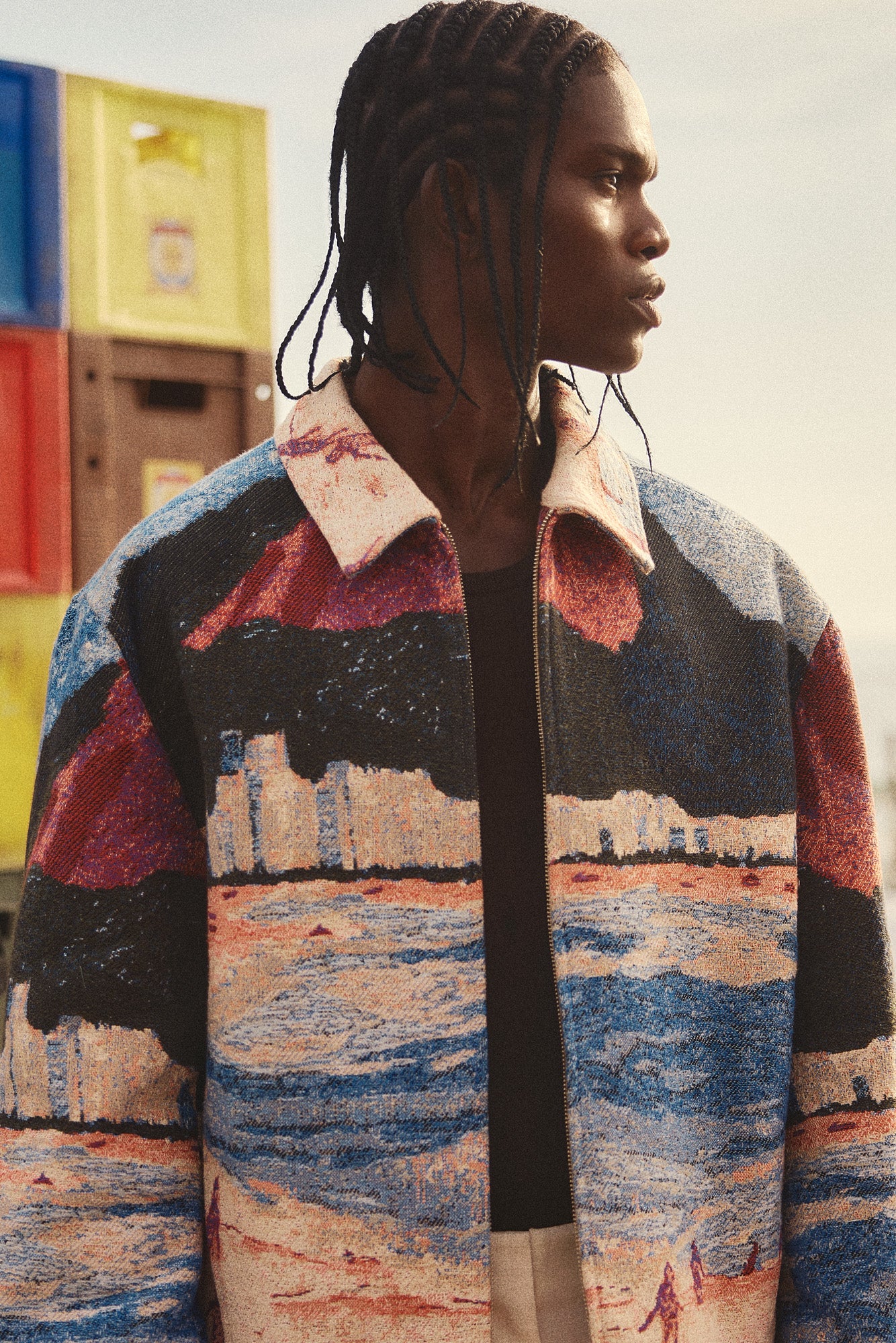 ODIN JACKET - RIO LANDSCAPE JACQUARD – CULT GAIA