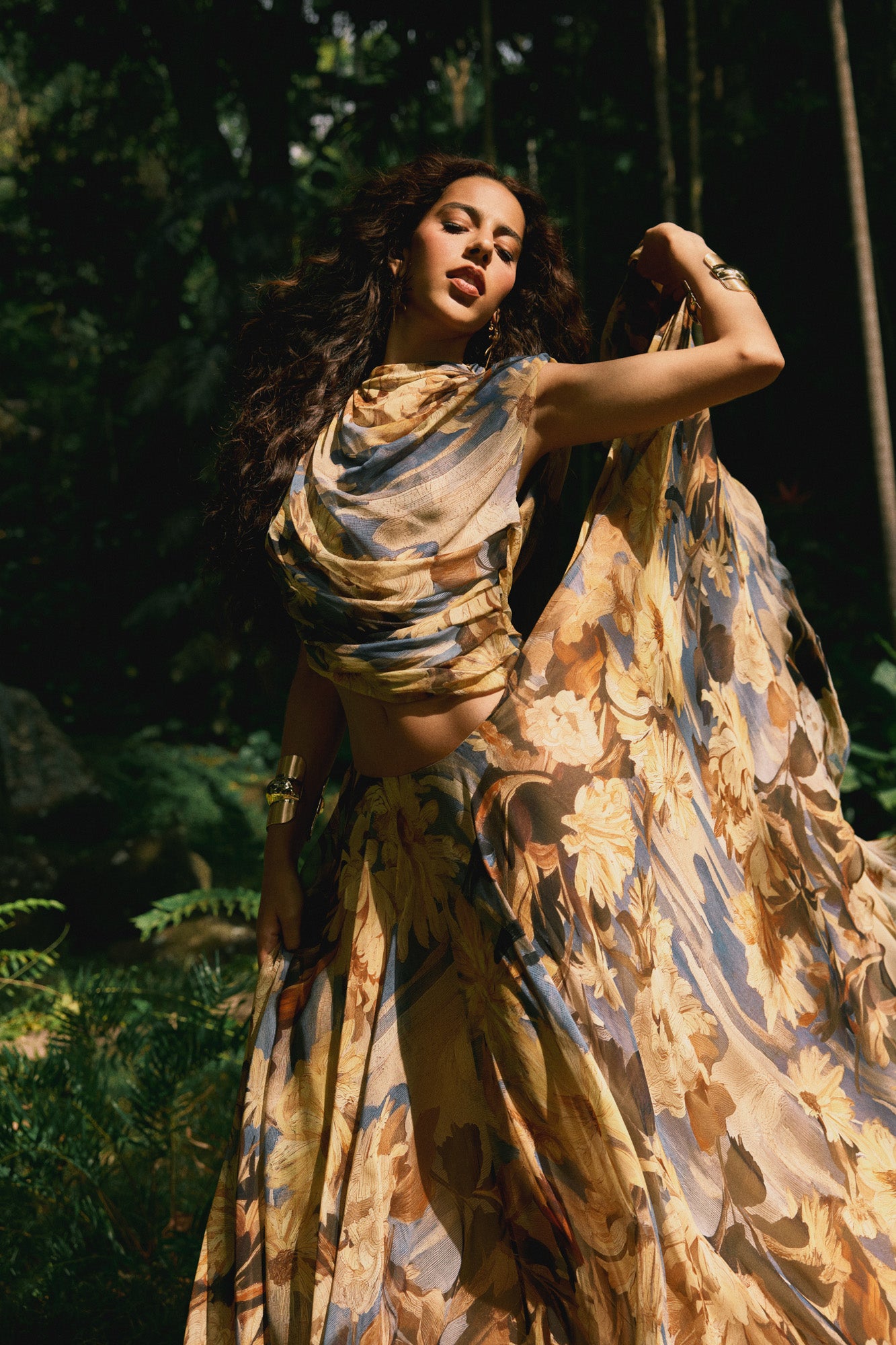 COSMEA SKIRT - WILD DAHLIA