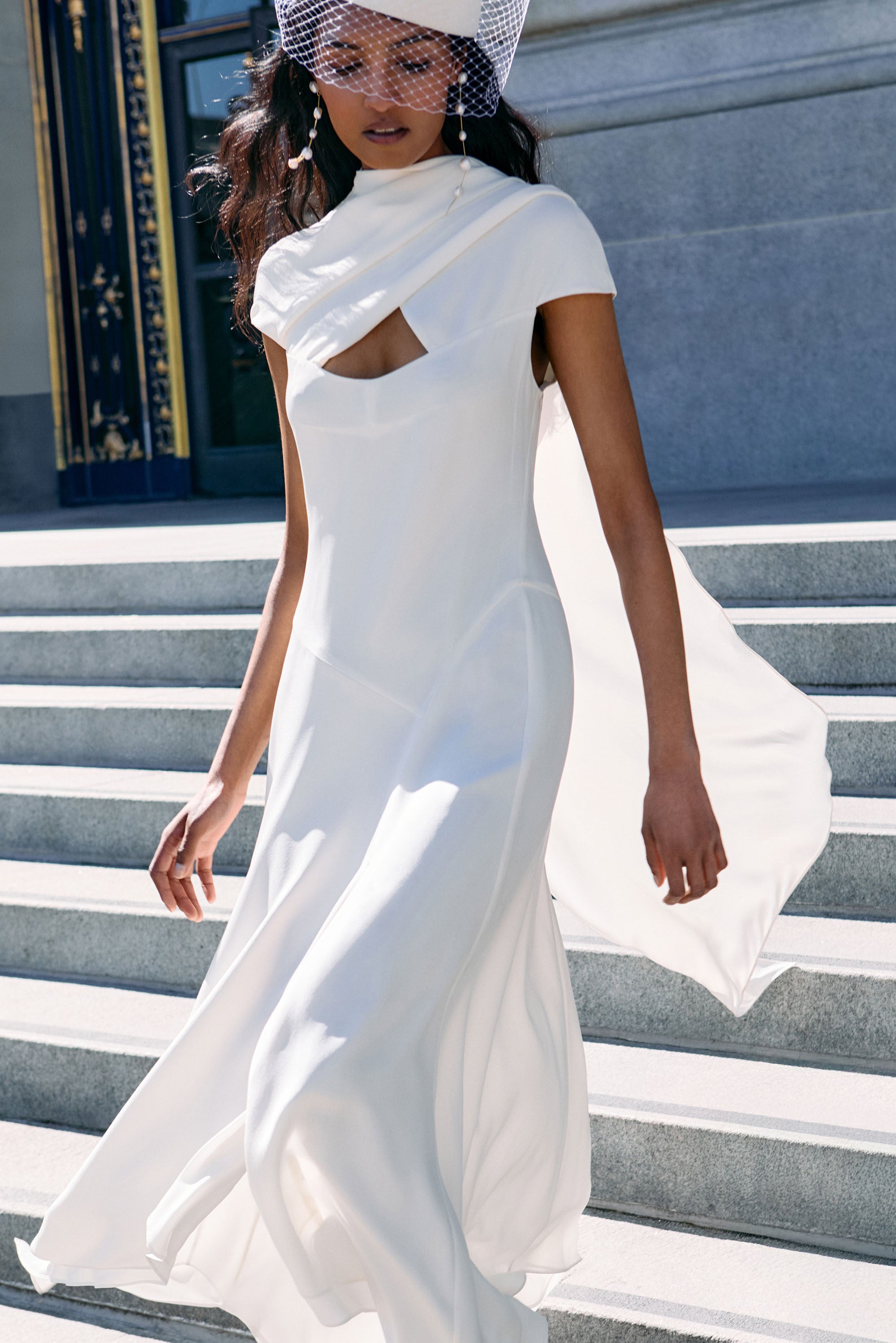 CECILY DRESS - OFF WHITE CULT GAIA CECILY DRESS - OFF WHITE CULT GAIA