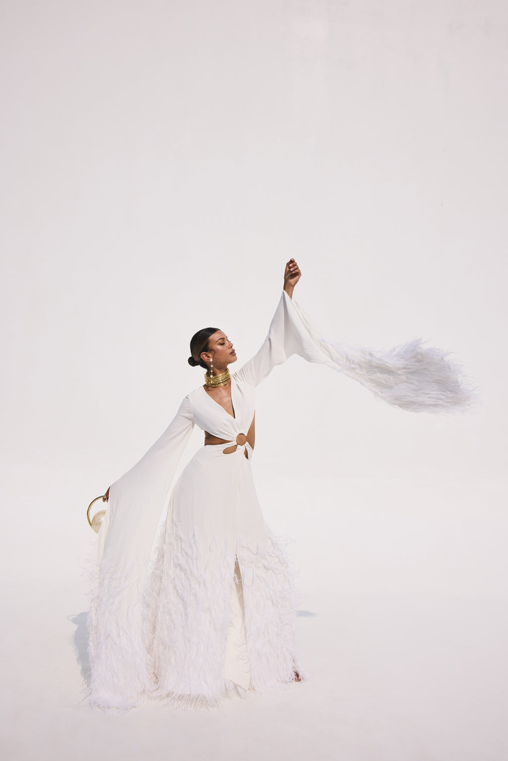 CELESTE GOWN - OFF WHITE