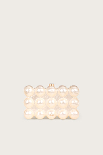 THE BUBBLE CLUTCH - IVORY – CULT GAIA