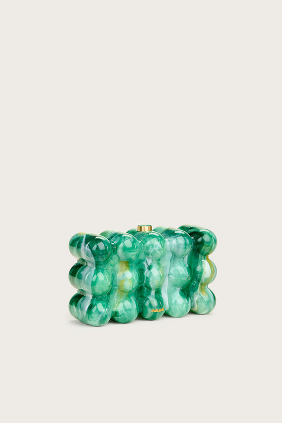 THE BUBBLE CLUTCH - SAGE