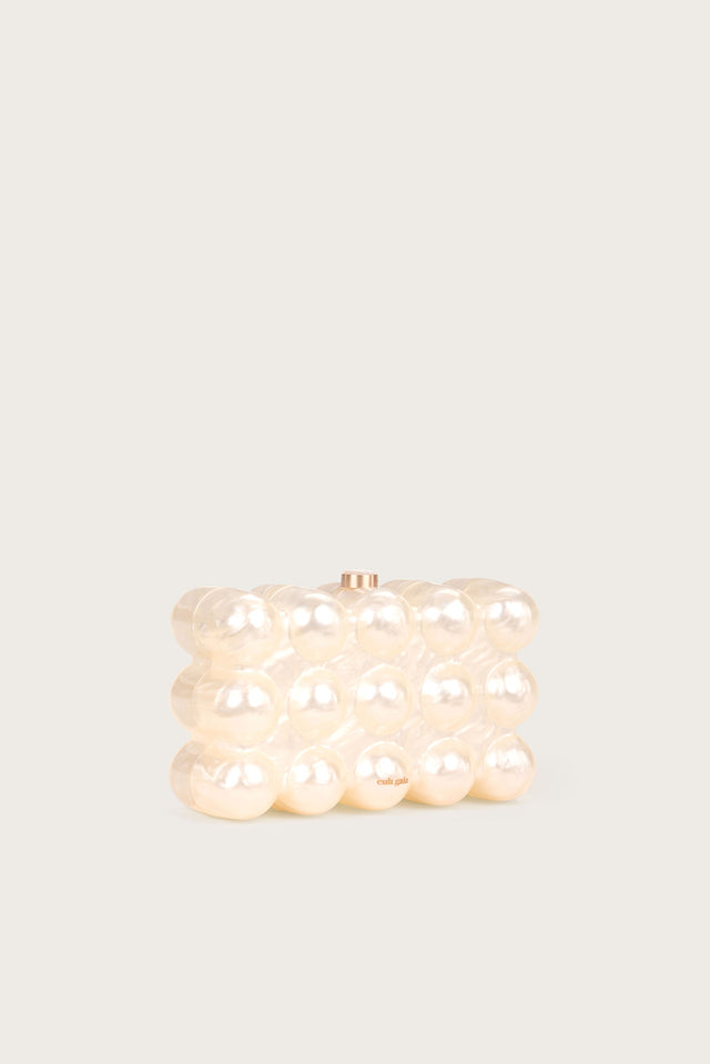 THE BUBBLE CLUTCH - IVORY – CULT GAIA