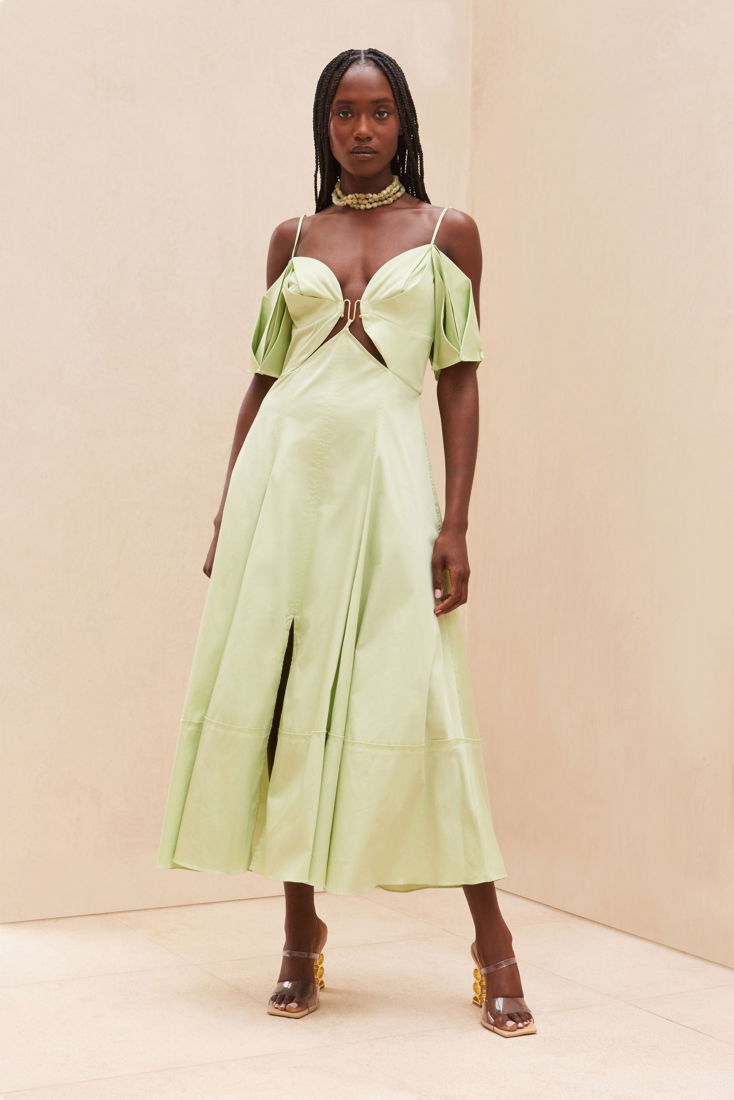 DINA DRESS - JADE