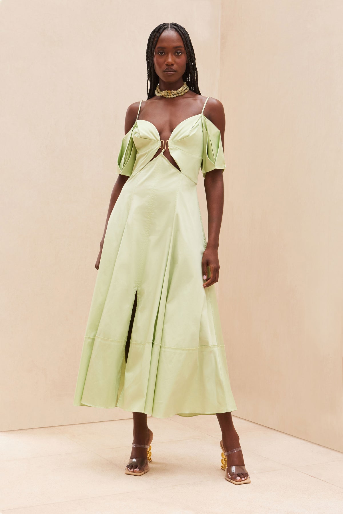 DINA DRESS - JADE
