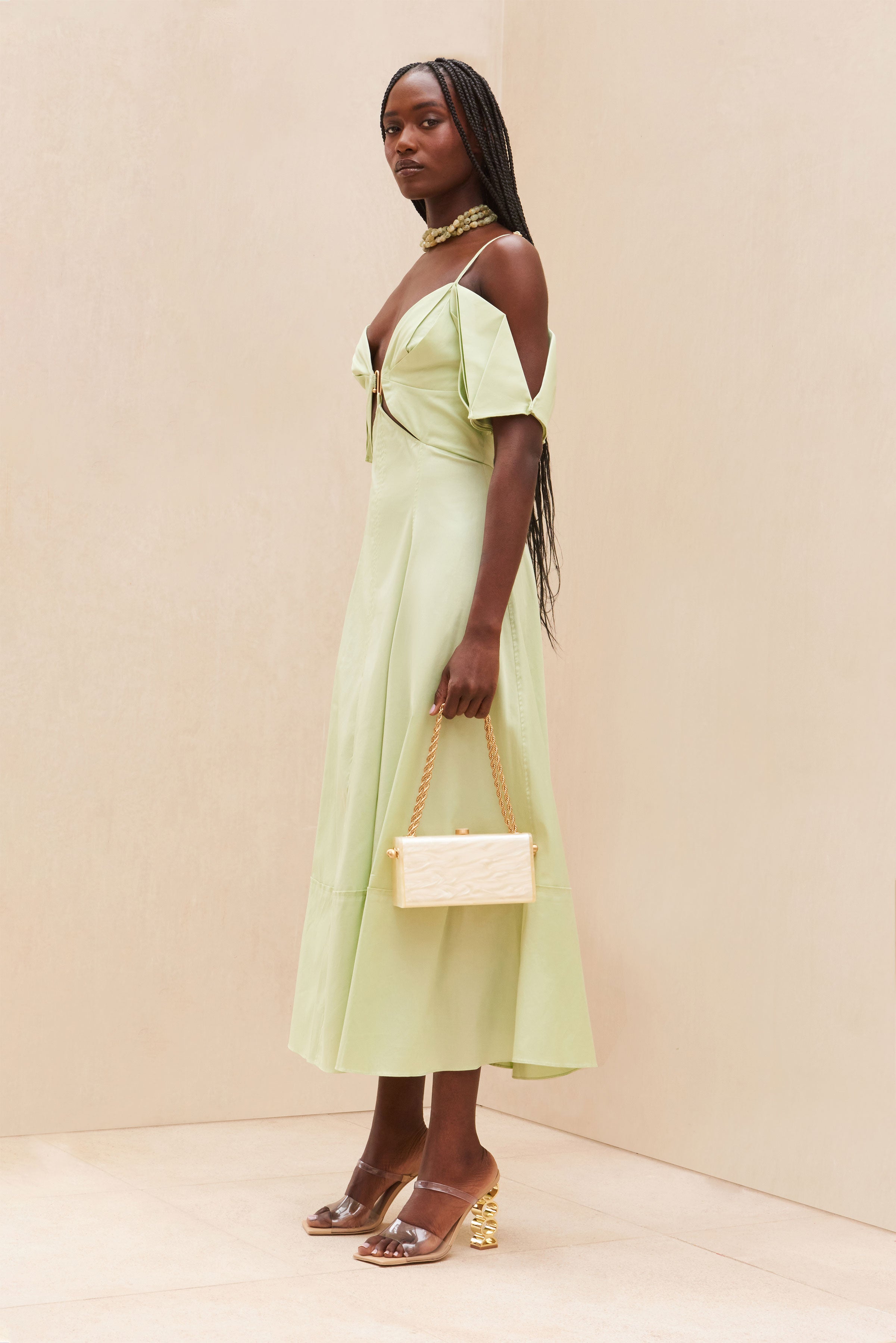 DINA DRESS - JADE