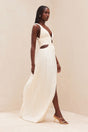 DAVIDA GOWN - OFF WHITE