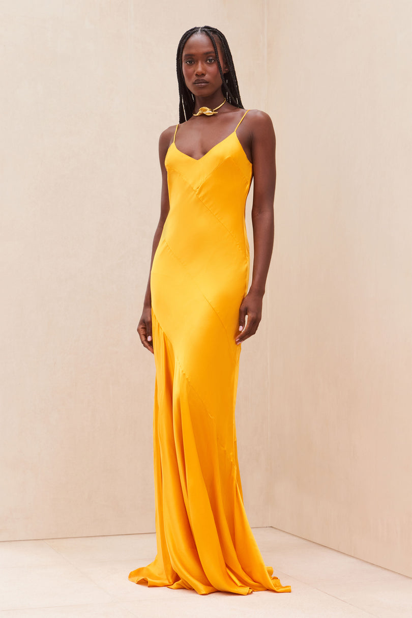 CRISSY GOWN - MARIGOLD