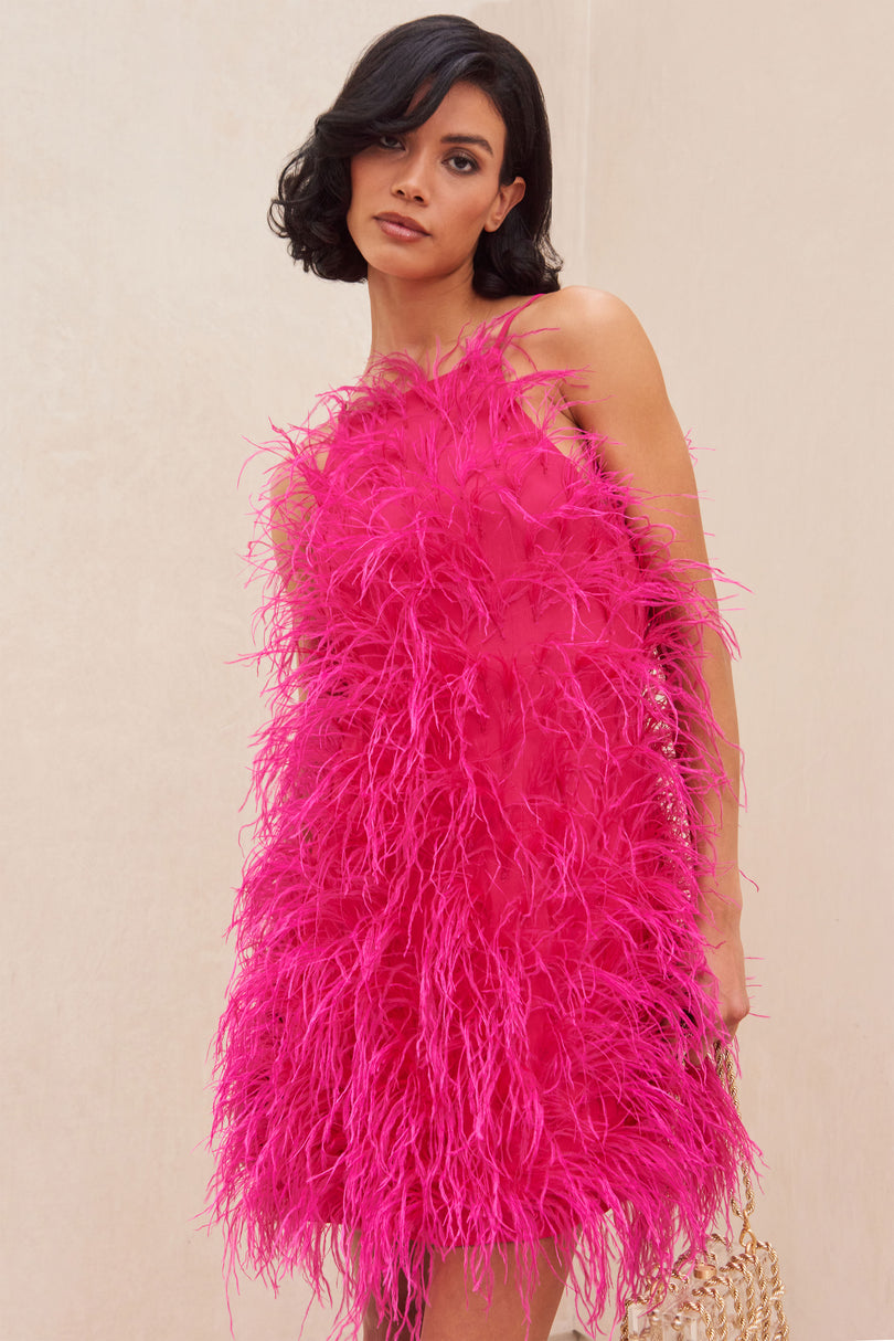 SHANNON DRESS - QAJAR ROSE