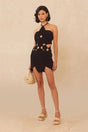 FLOREANA KNIT DRESS - BLACK