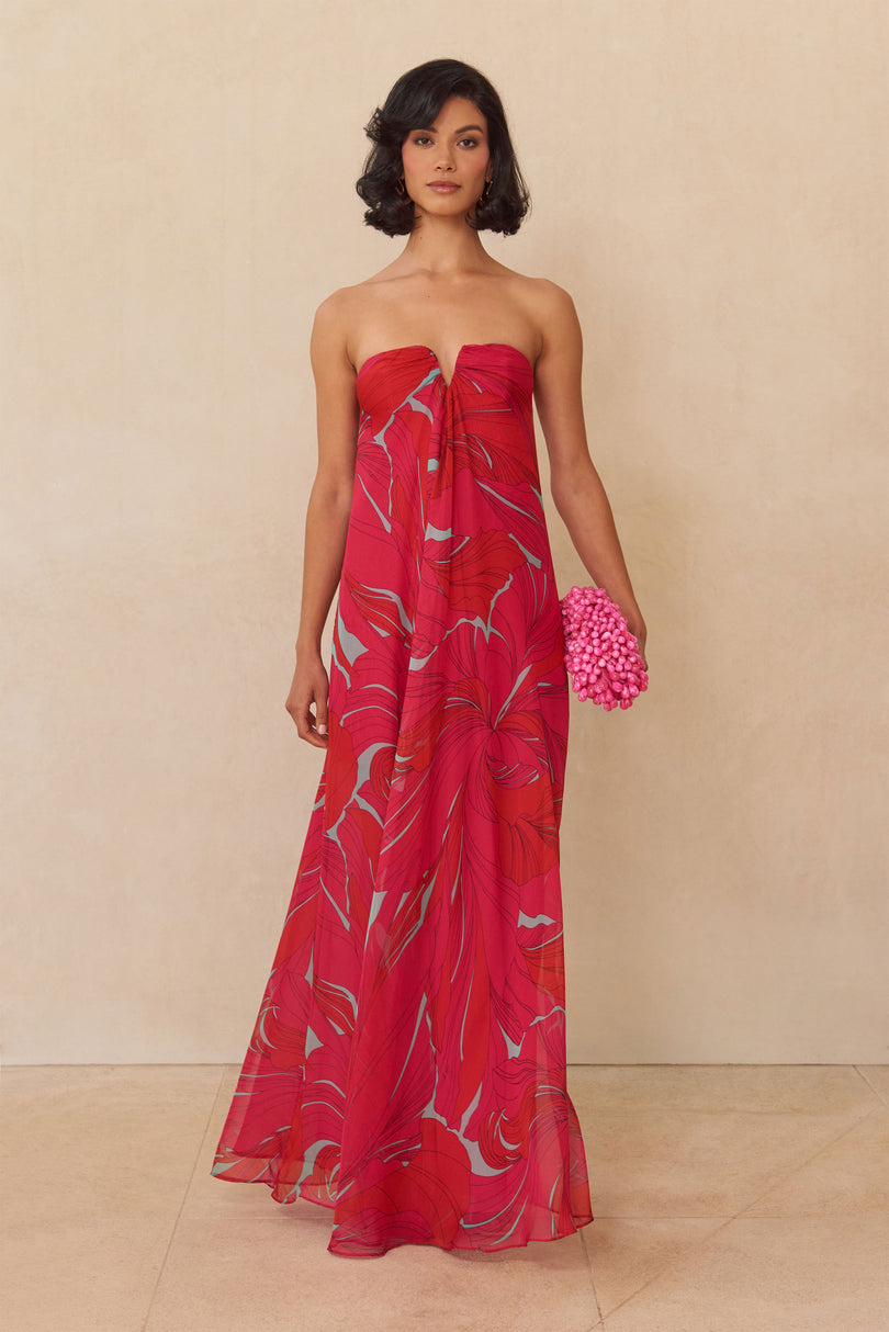 JANELLE GOWN - CHANTARELLE PINK