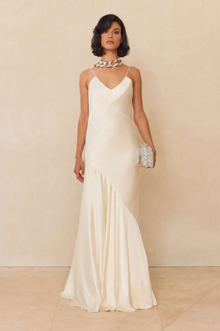 CRISSY GOWN - OFF WHITE