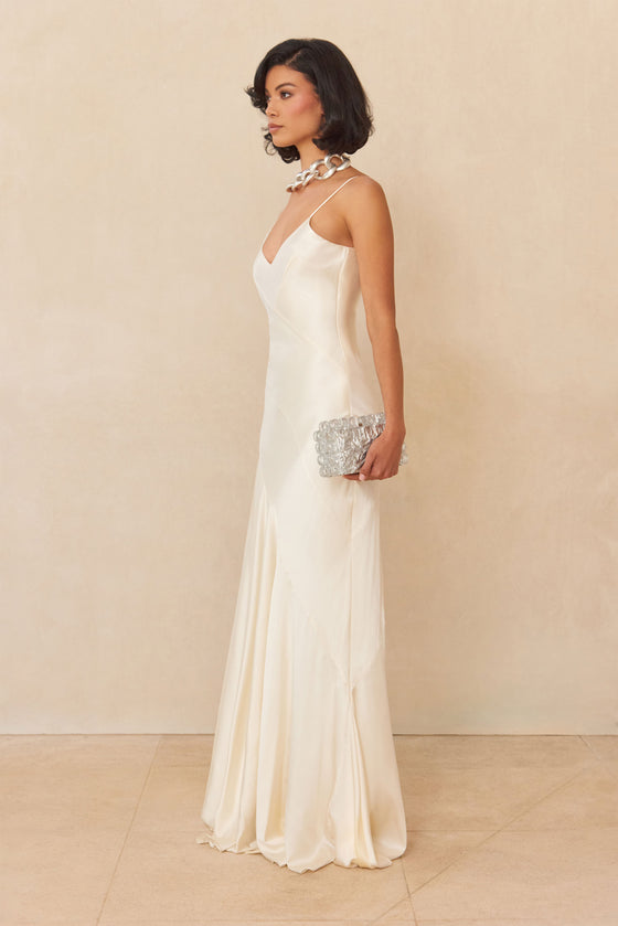 CRISSY GOWN - OFF WHITE
