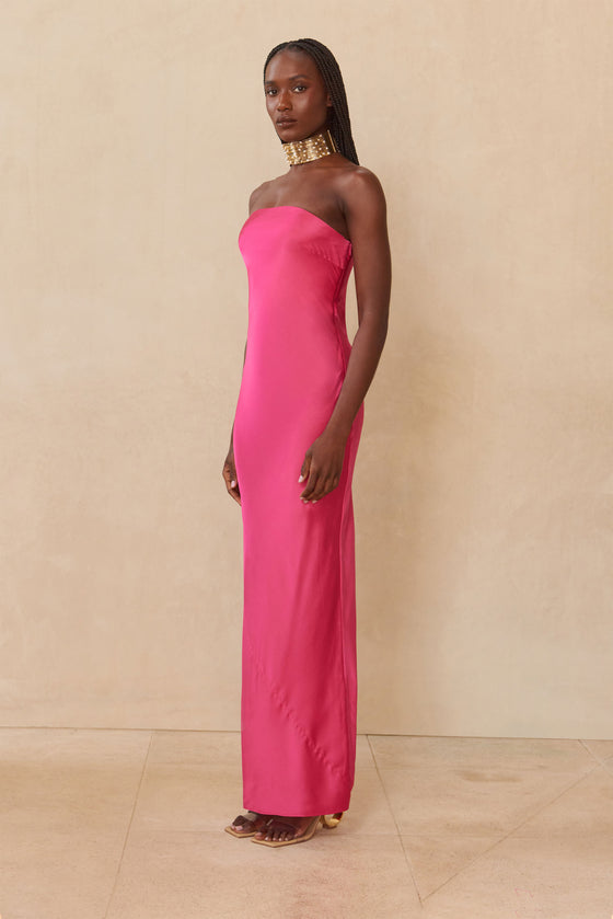 PERLA GOWN - DRAGONFRUIT