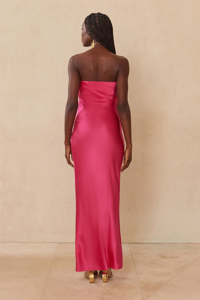 PERLA GOWN - DRAGONFRUIT