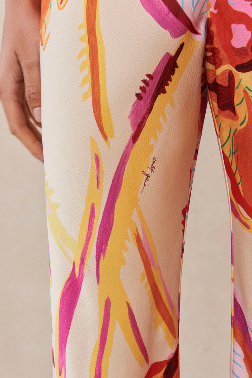 STACIE PANT - WATERCOLOR FLORAL