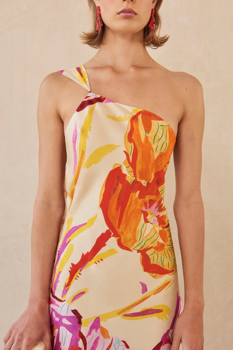 TRYSTA DRESS - WATERCOLOR FLORAL