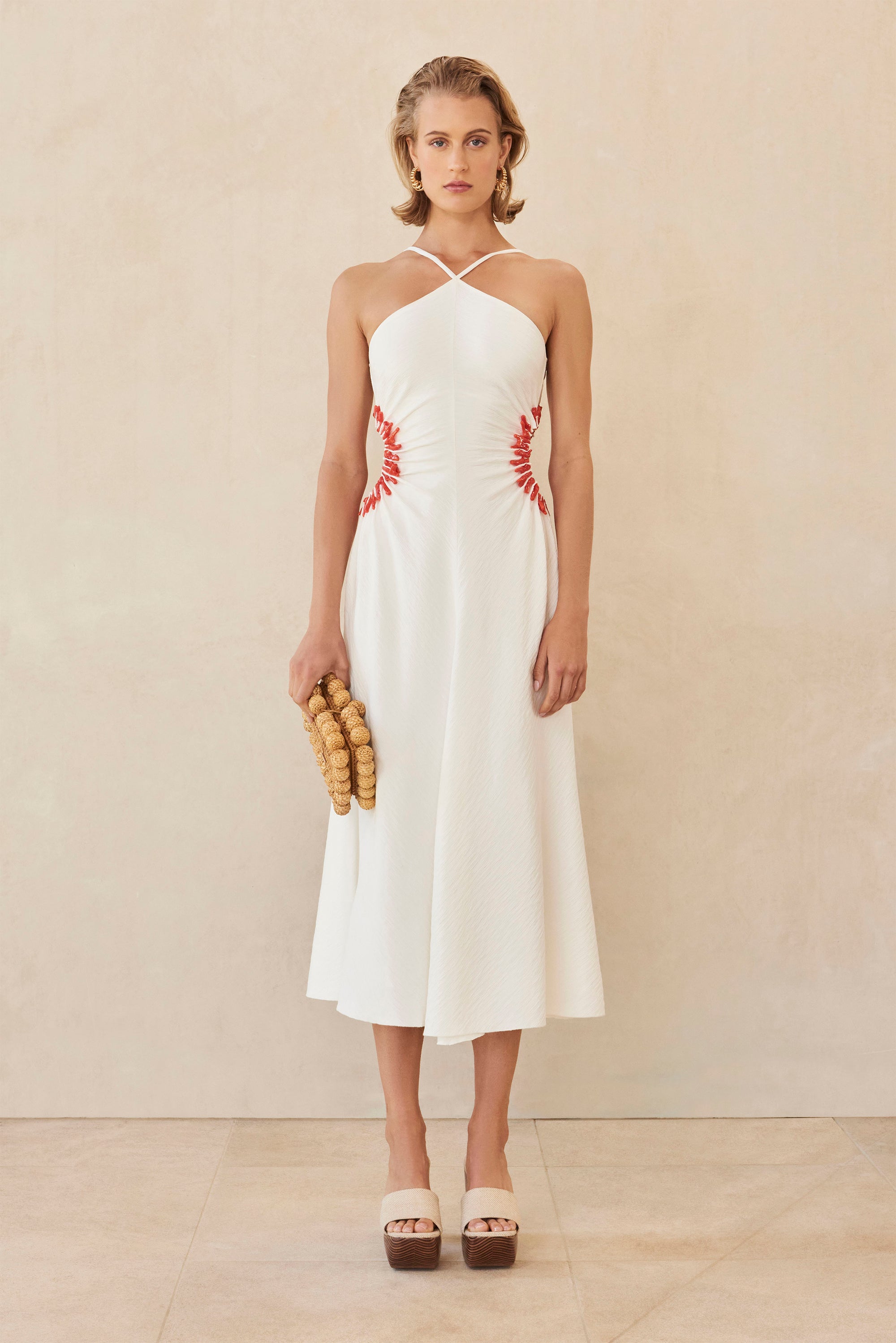 SILVIA DRESS - OFF WHITE