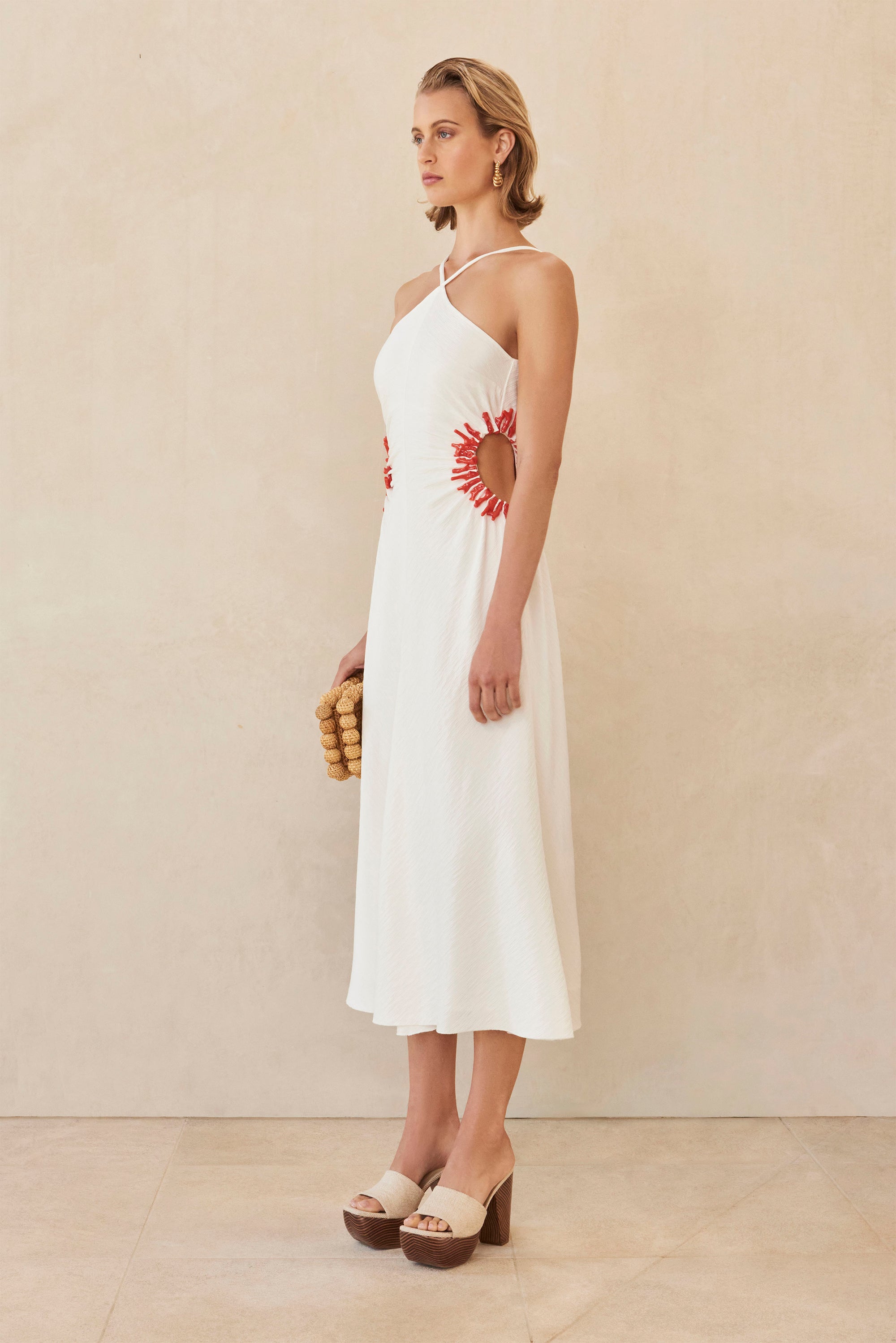 SILVIA DRESS - OFF WHITE