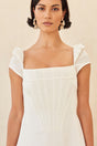 NASRINA DRESS - OFF WHITE