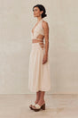 BRIGITTA SKIRT - GARDENIA
