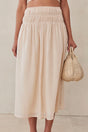 BRIGITTA SKIRT - GARDENIA