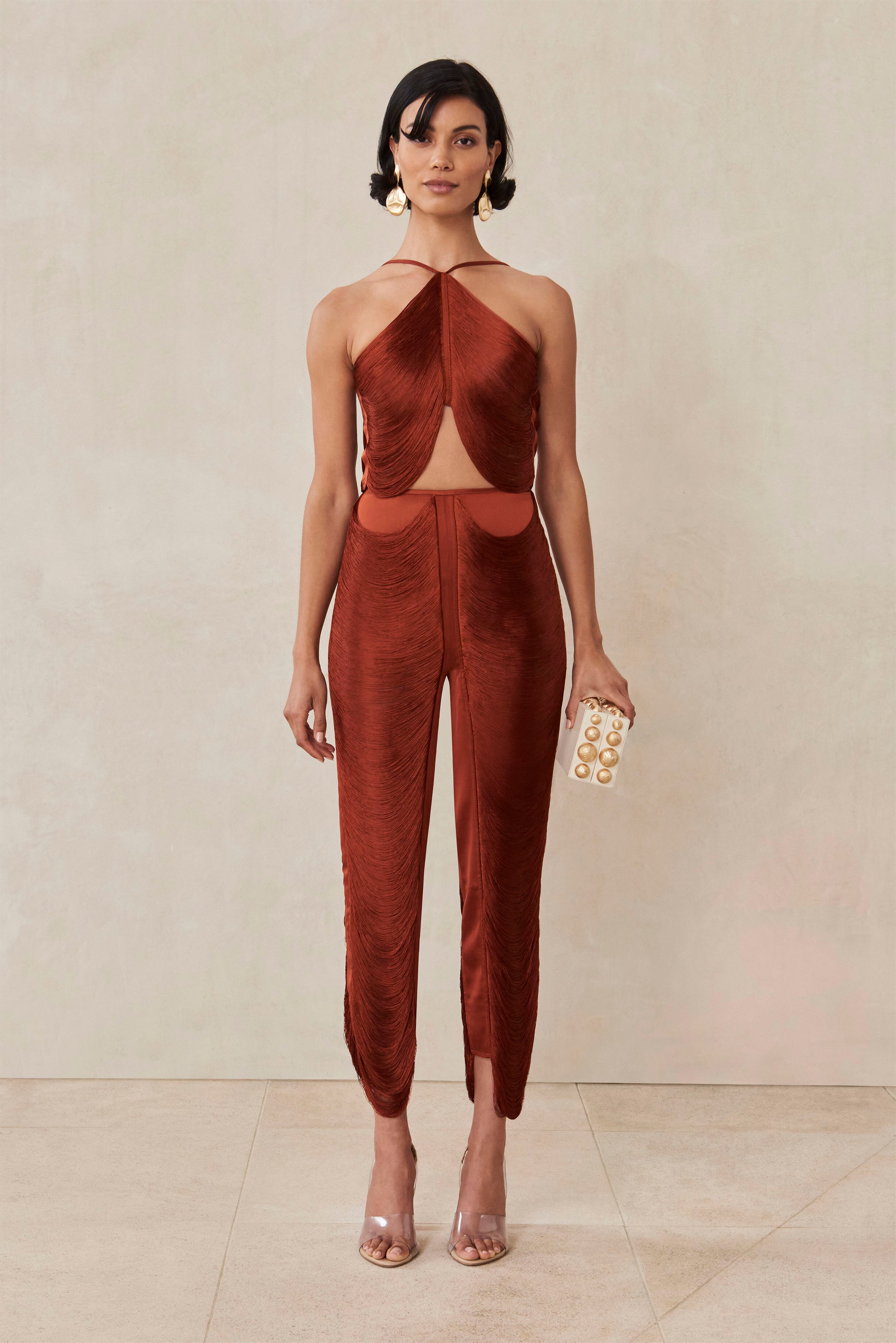 ILLARIA PANT - BRONZE